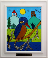 František R. Čech - Ledňáček - originál